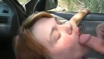 Compilation video with amateur bitches giving heads in a car