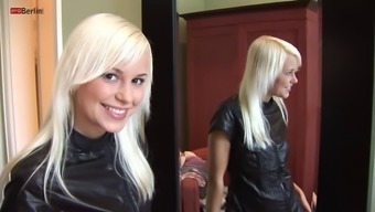 Eroberlin Lola Striptease Teenstar leather fetish blond hair