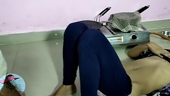 husband fucked Priya in the kitchen while everybody was at home