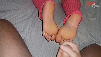 I Assisted My Stepson In Reaching Climax By Licking His Soles