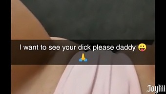 Snapchat Sexting With Best Friend'S Dad Leads To Orgasm - Joyliii