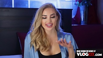 Kenzie Anne'S Sensual Vagina Gets Vigorously Penetrated Backstage In High Definition