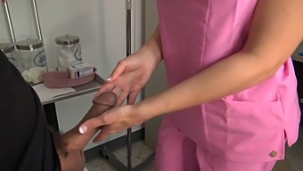 Amateur Nurse Indulges In Medical Play With Patient
