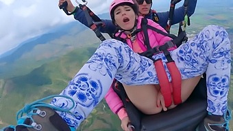 Female Ejaculation At High Altitude: A Paragliding Adventure