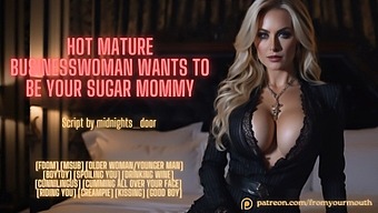 Amateur Milf Invites You To Indulge In A Sugar Baby Fantasy With Asmr Audio
