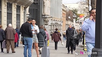 Nuria Millan, The Amateur Babe, Enjoys Picking Up Strangers On The Street For Intense Sex Sessions