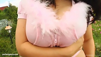 Kristi'S Big Natural Tits Get Rough Treatment In This Video